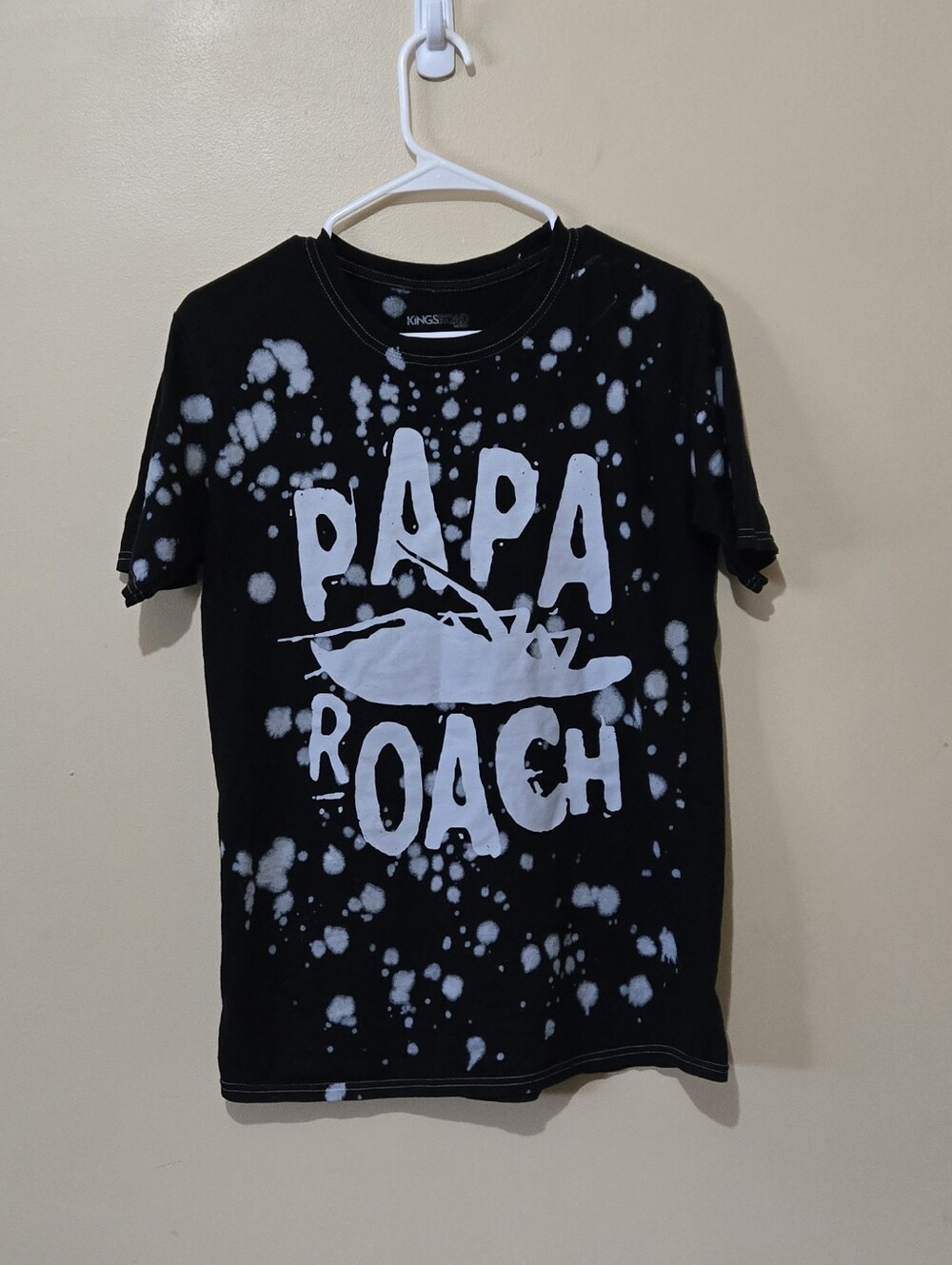 Papa Roach Band Tee Splatter Design Tshirt
